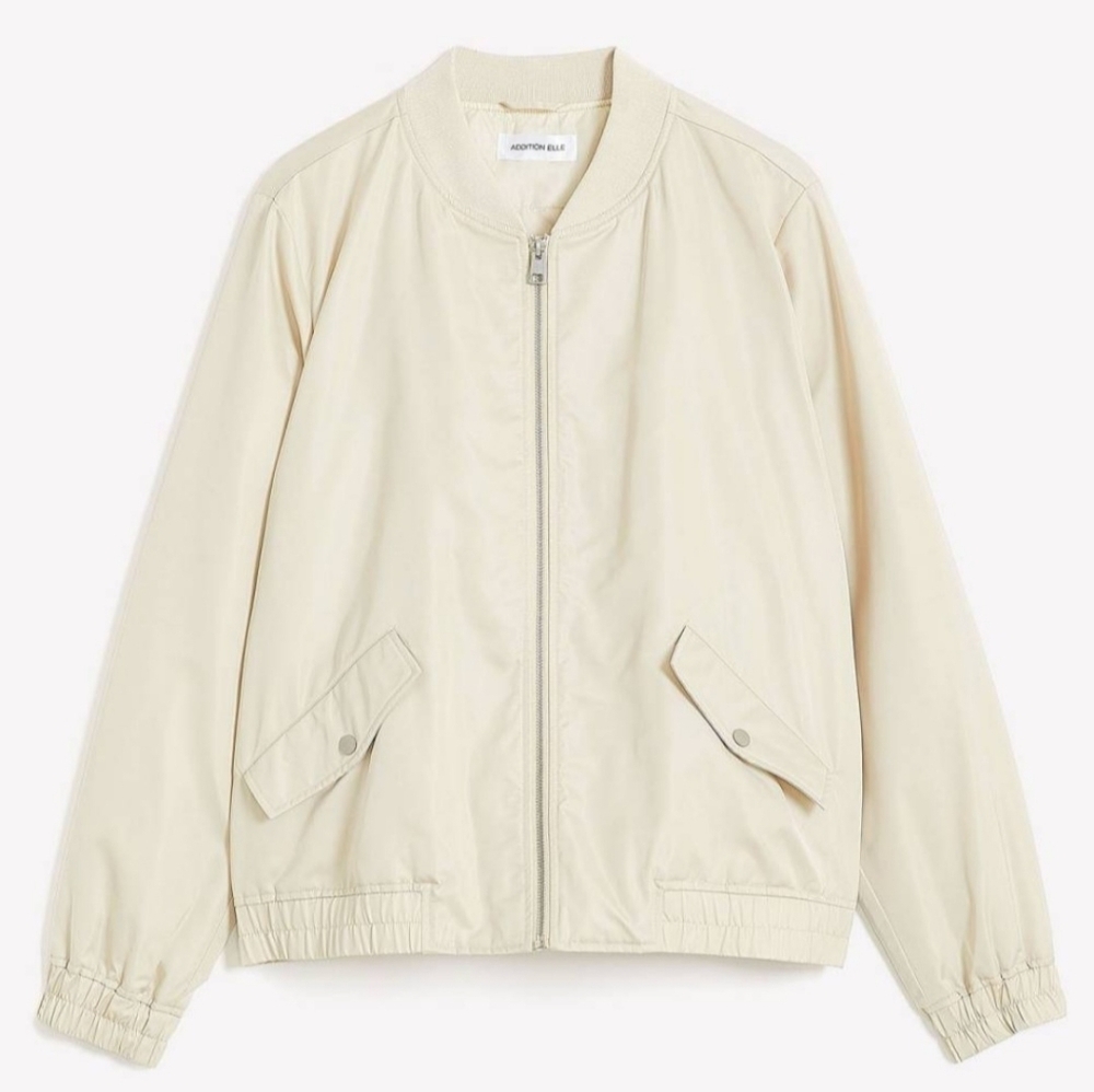 Responsible, Bomber Jacket with Zipper Closure - Addition Elle